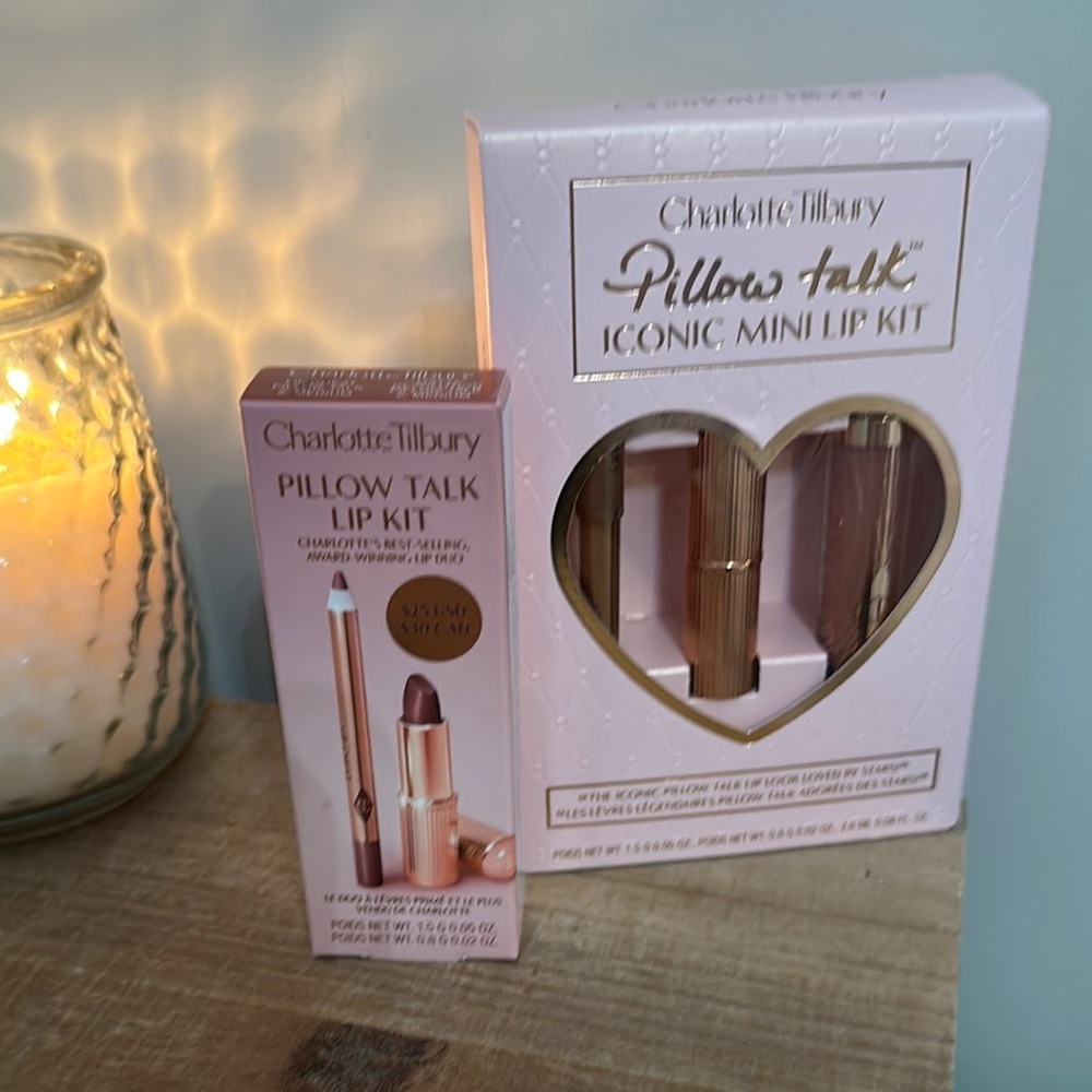 Charlotte Tilbury Pillow Talk Lip Bundle 😍